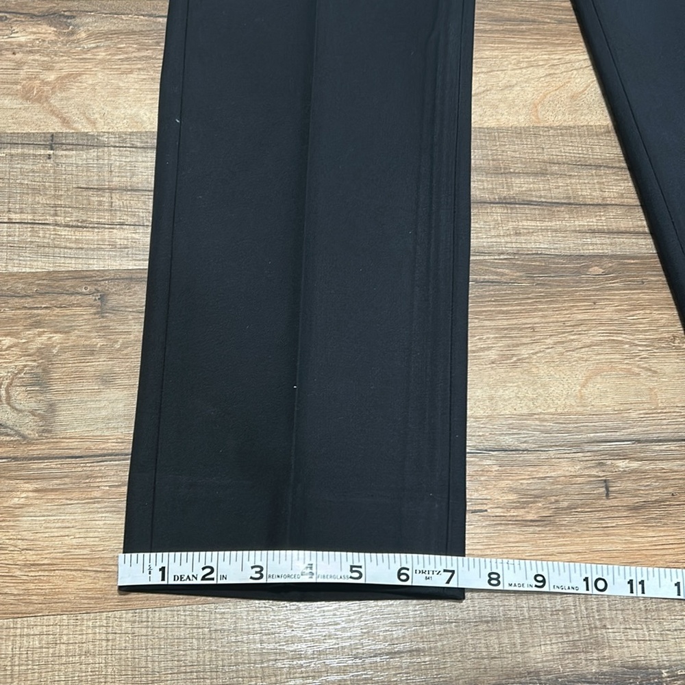 BANANA REPUBLIC WOMENS BRYAN DRESS PANTS BLACK SZ 8 - Picture 9 of 9